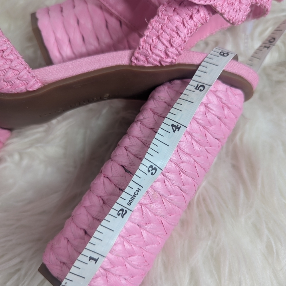 Gianni Bini Stylish Pink Platform Sandals - Picture 14 of 14